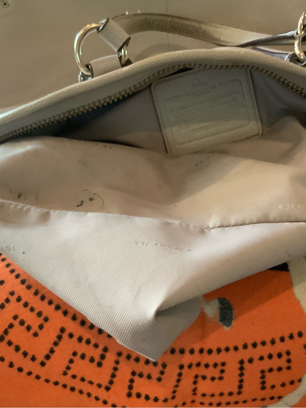 Coach Dome Satchel Handbag Purse - Picture 11 of 13